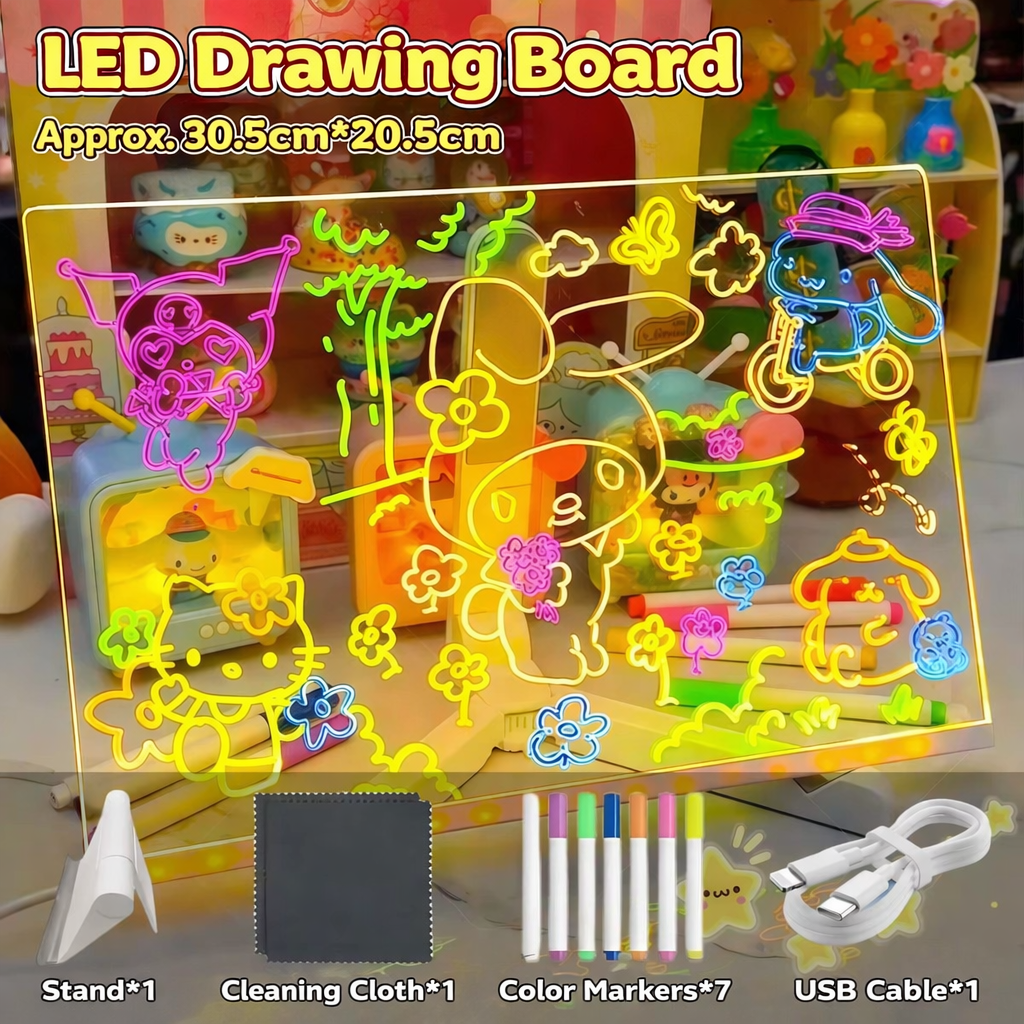 GlowMemo LED Light Board
